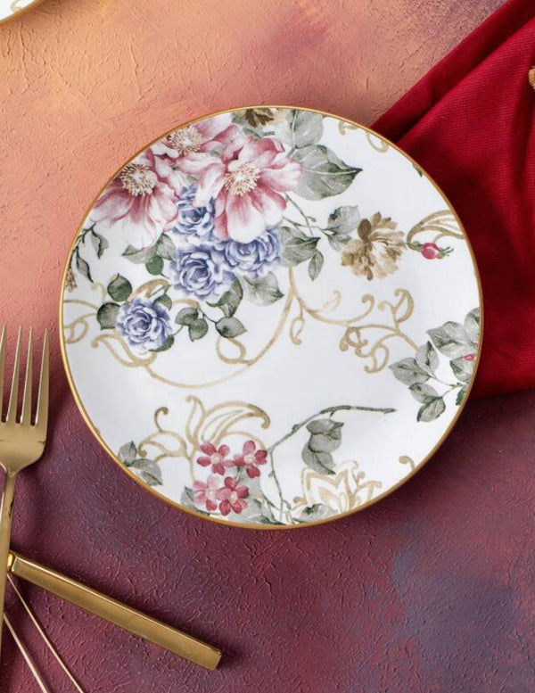 ACAR ROSA Set aus 6 flachen Desserttellern (19 cm)