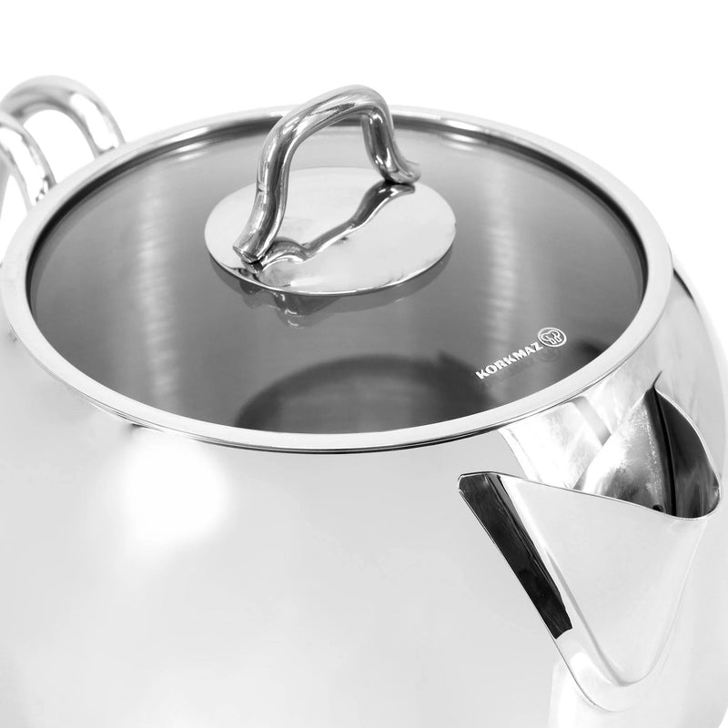 KORKMAZ PERLA MAXI Teekanne 1,2L/2L - Induktion