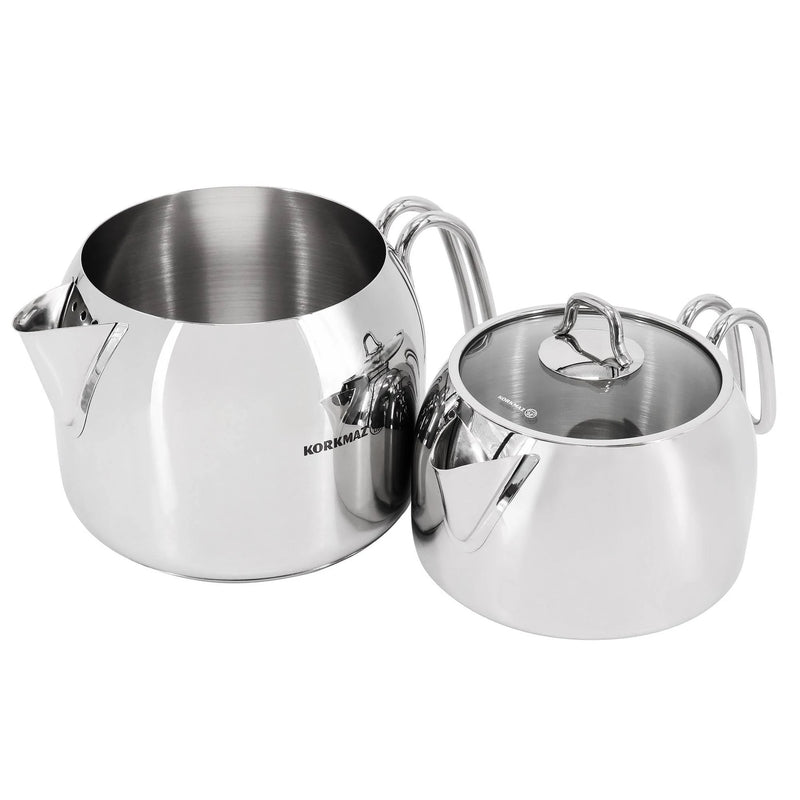 KORKMAZ PERLA MEGA Teekanne 1,8L/3,2L - Induction