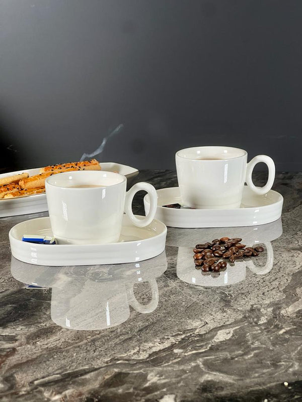 ACAR PERLA Kaffeetasse﻿n aus Porzellan 6 Personen