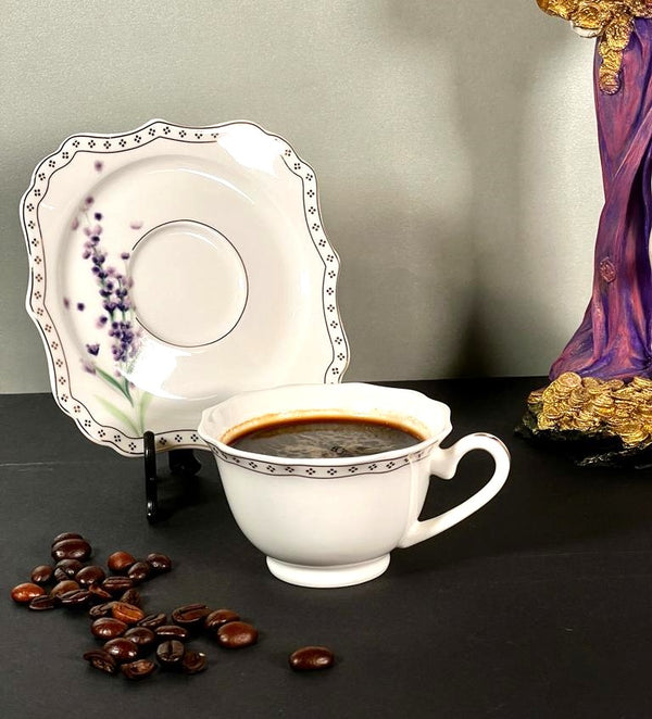 ACAR LOVE GARDEN ﻿Kaffeetassen aus Porzellan 6 Personen