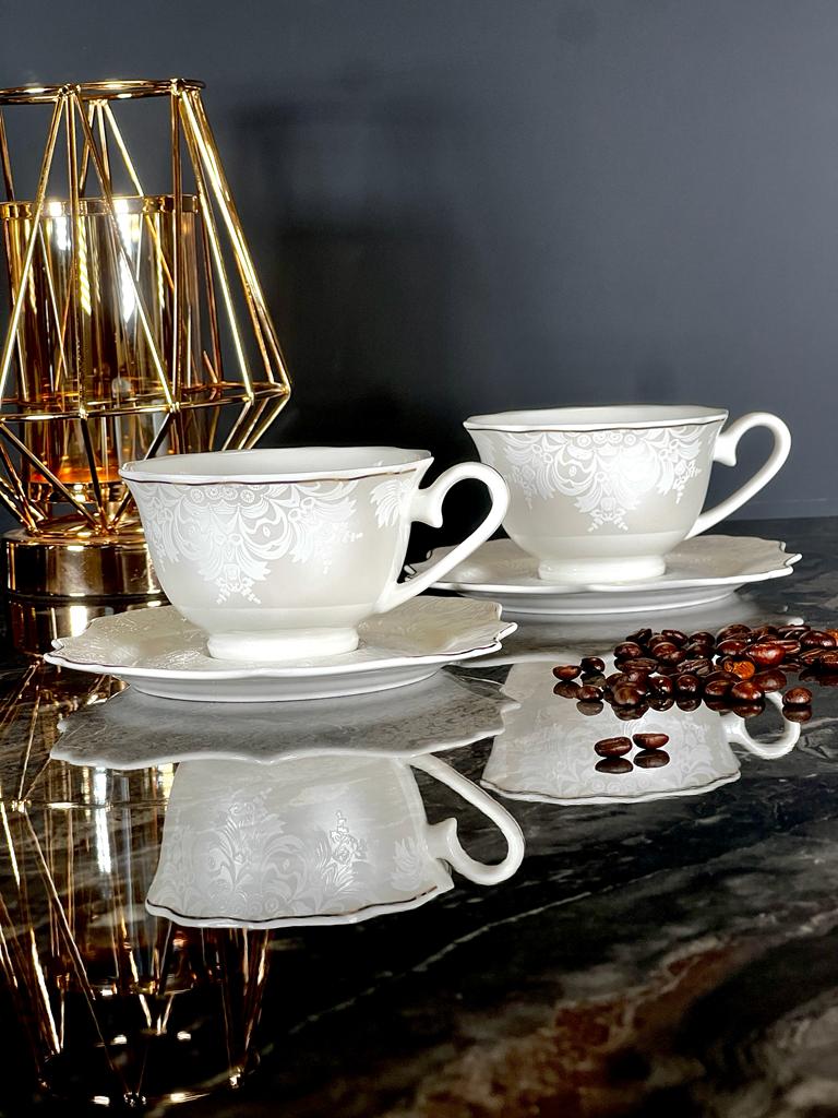 ACAR JAPSER Kaffeetassen aus Porzellan 6 Personen