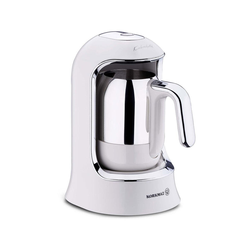 KORKMAZ KAHVEKOLIK COFFEE MAKER VANILLE chrom Kaffeevollautomat