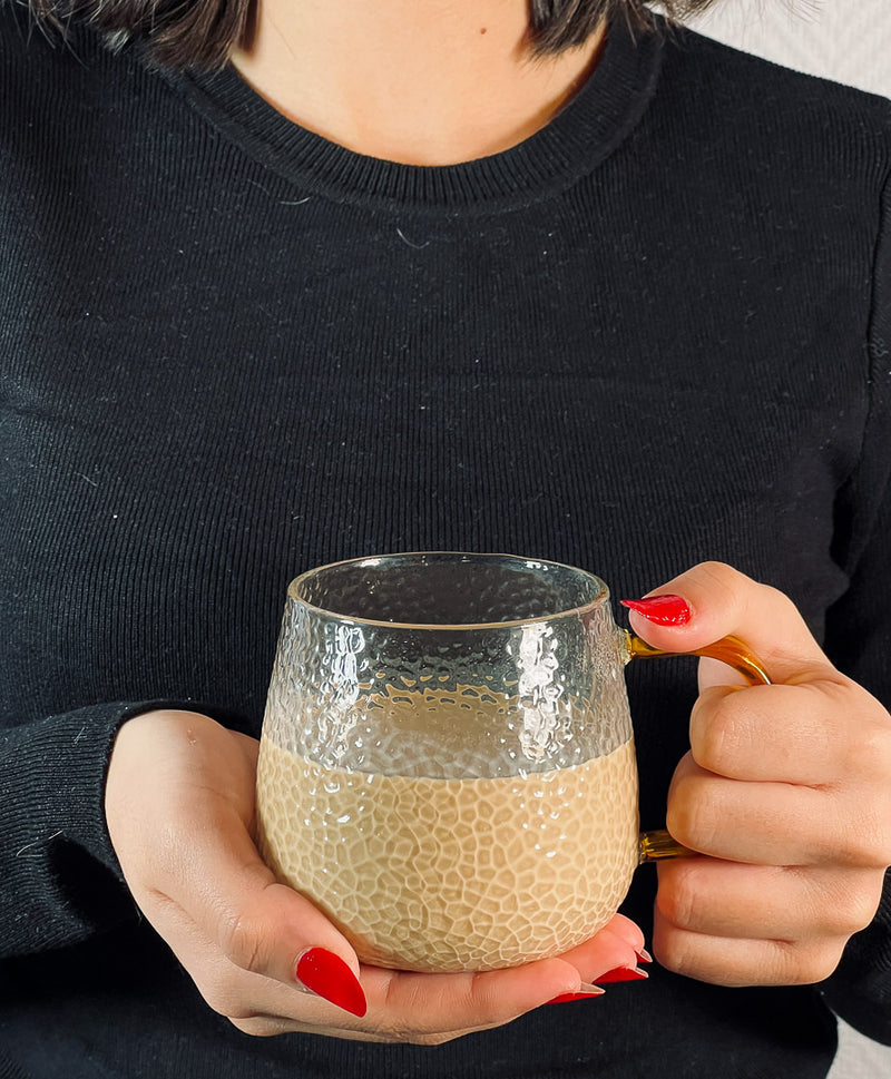 KARACA PETEK  2er-Set MUG Borosilikatglas 400 ml
