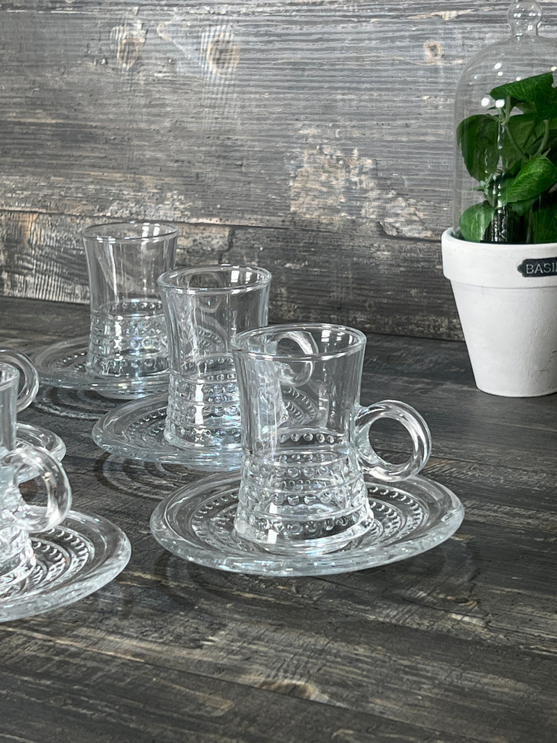TREND HOME COLLECTION Teegläser-Set 6 Personen 12 Stück