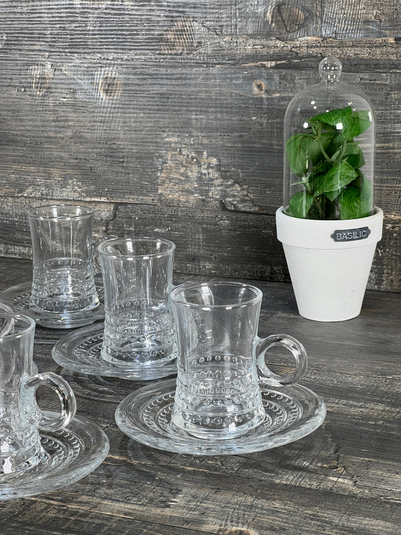 TREND HOME COLLECTION Teegläser-Set 6 Personen 12 Stück