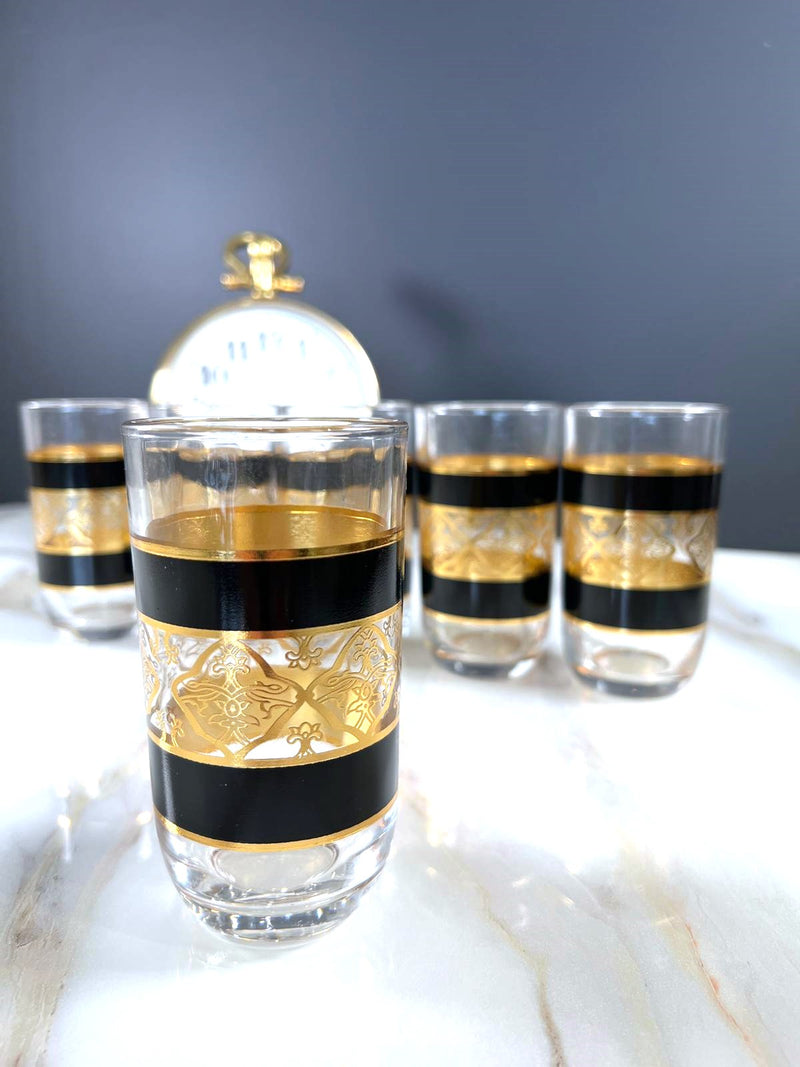 TREND HOME BLACK ORIENT Set von 12 Gläsern