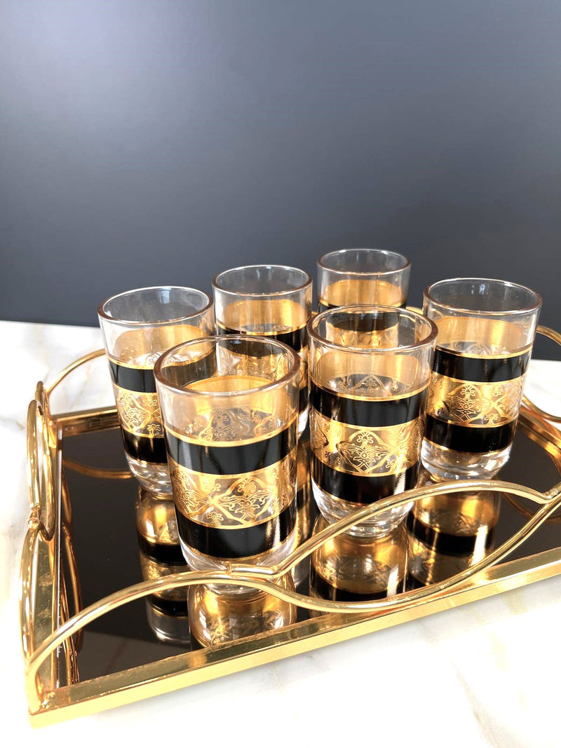 TREND HOME BLACK ORIENT Set von 12 Gläsern