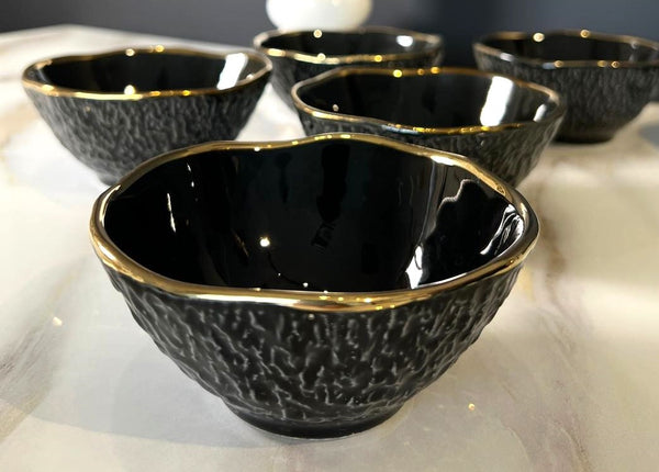TREND HOME  6er-Set Schalen aus Porzellan