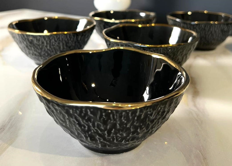 TREND HOME  6er-Set Schalen aus Porzellan