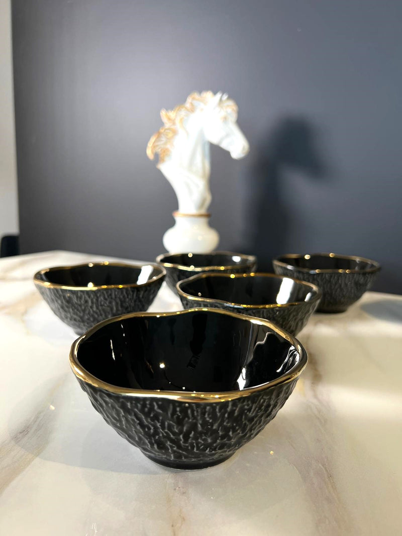 TREND HOME  6er-Set Schalen aus Porzellan