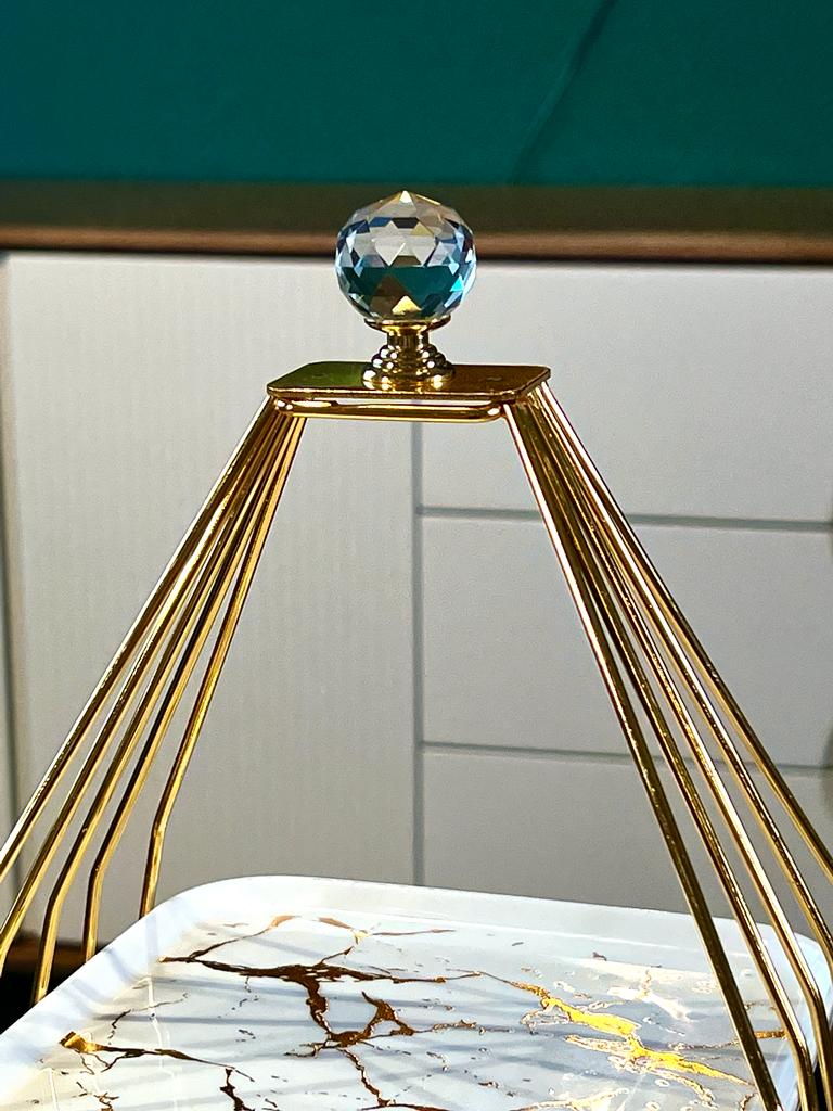 TREND HOME Kuchenständer 3-stöckig 