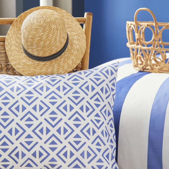 KARACA NAUTICA HOME CHATFIELD ﻿Bezugset für 2 Personen marineblau