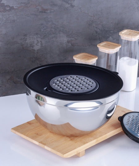 ACAR KARAT Schüssel mit 2 Reiben 24 cm