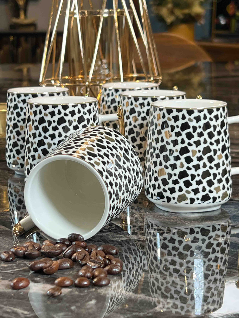 ACAR MUG MY KUPA Set mit 6 Cappuccino-Tassen
